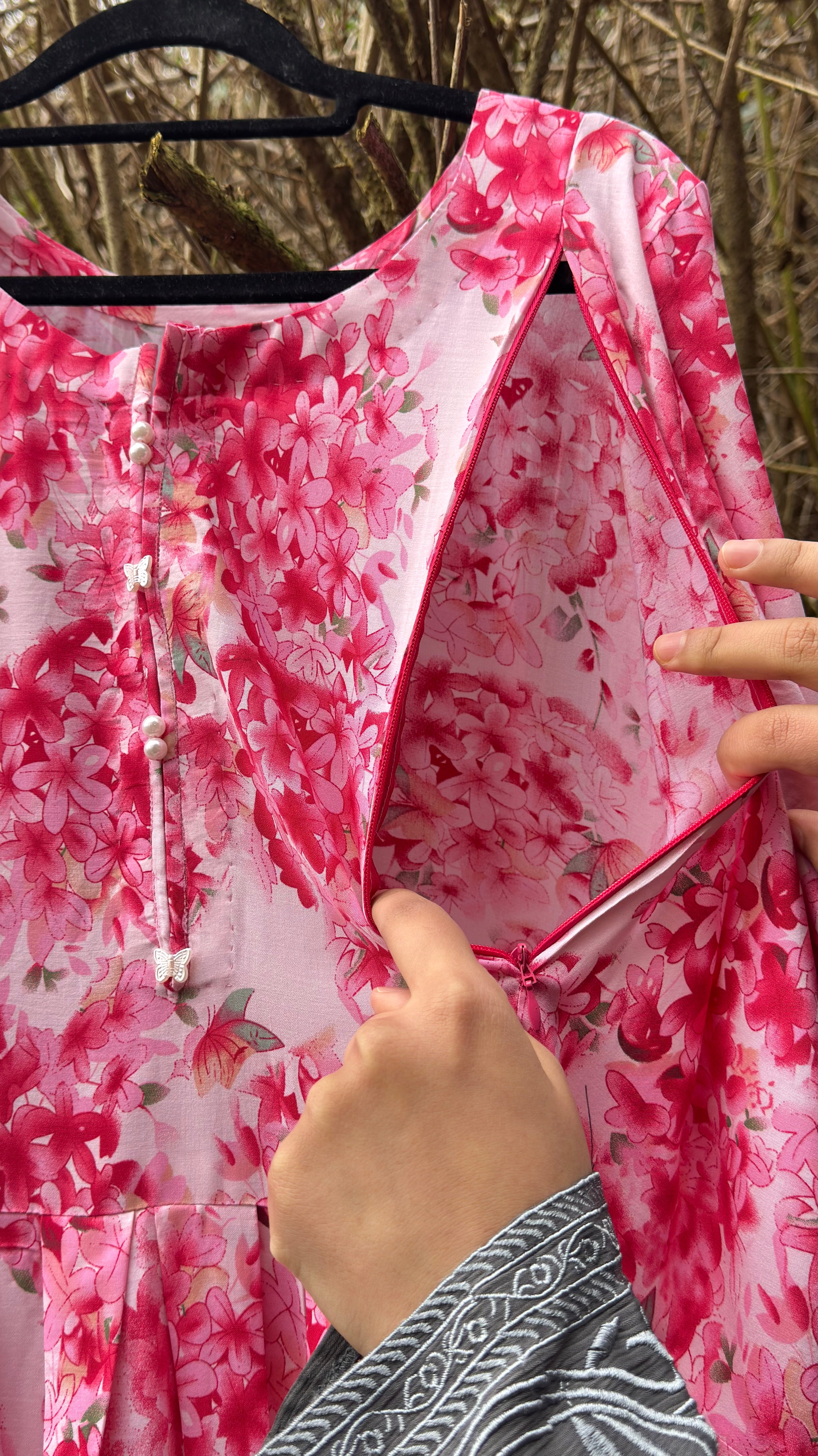 Pink floral